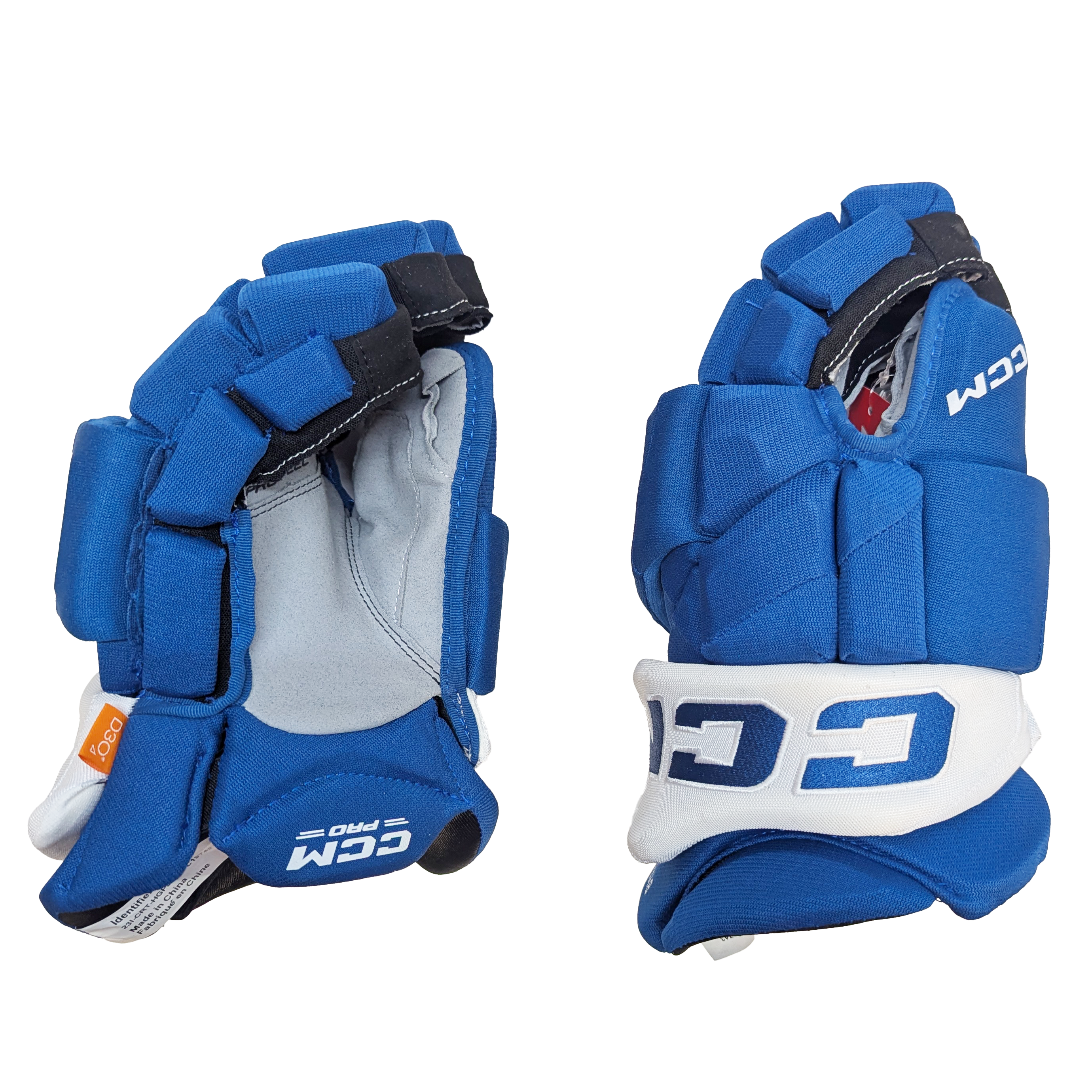 CCM HGJSPP - Gant NHL Pro Stock - Bowen Byram (Bleu/Blanc)
